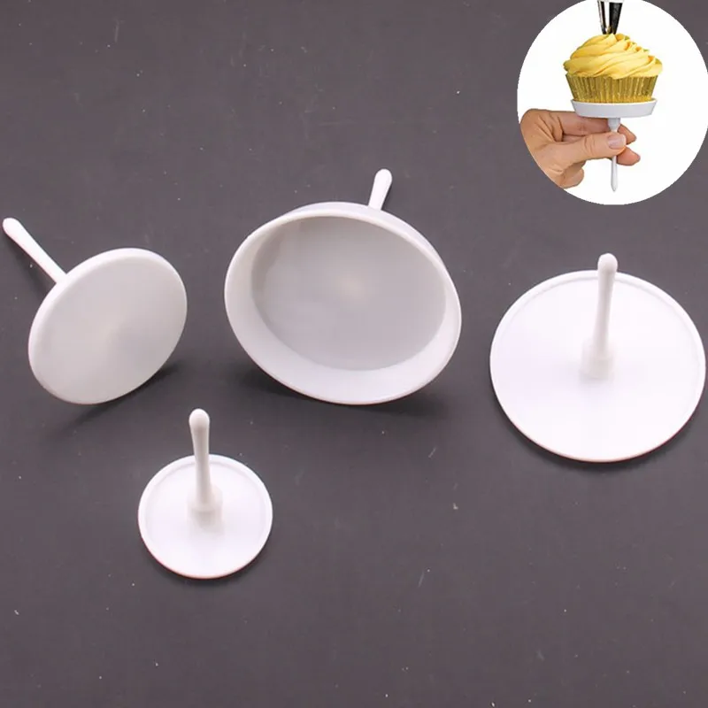 4 шт. DIY Sugarcraft цветок глазурь крем подставка для выпекчки пирога инструмент для украшения кексов