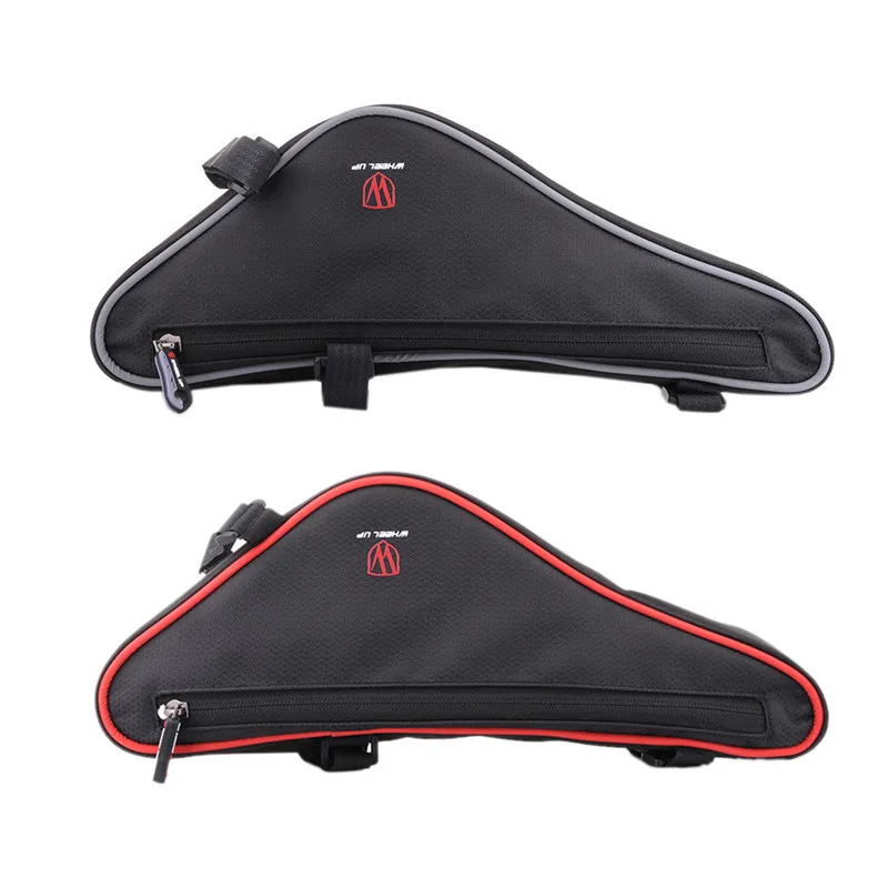 Perfect WHEEL UP Large Capacity Nylon Reflective MTB Road Bike Front Bag Bike Panniers Triangle Cycling Bicycle Bags Accessories 1 Perfect WHEEL UP Large Capacity Nylon Reflective MTB Road Bike Front Bag Bike Panniers Triangle Cycling Bicycle Bags Accessories 1