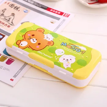 

Deli multi functional cartoon pencil case for child student