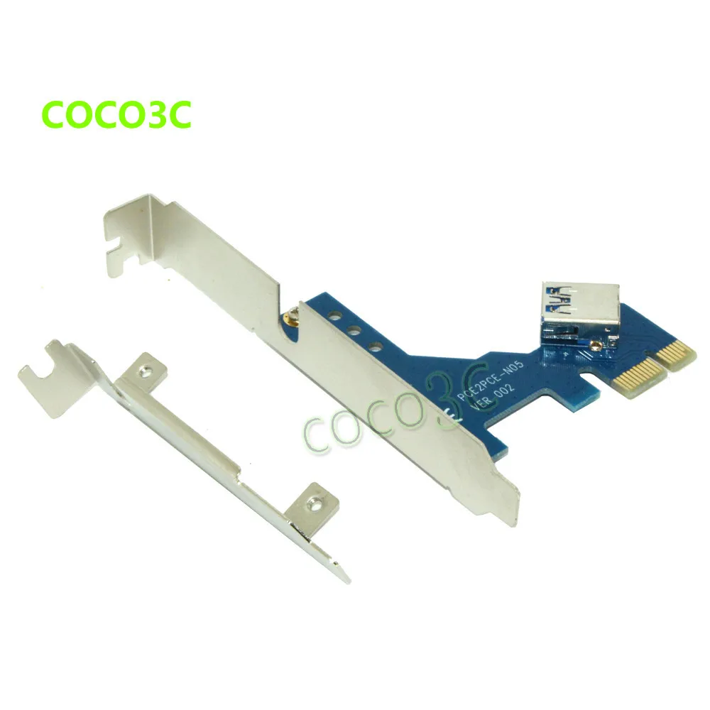 1 to 3 PCI express 1X slots Riser Card PCIe x1 to external 3 PCIe slot adapter PCI-e Port Multiplier Card (4)