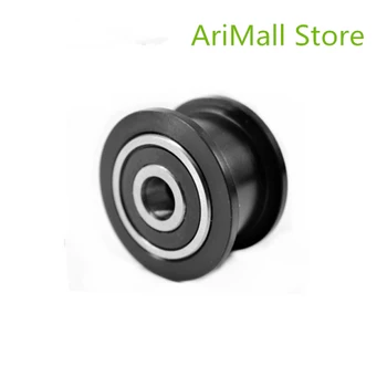 

10pcs 3D Delrin Smooth Idler belt Pulley wheel with bearings for Openbuilds 3D Printer
