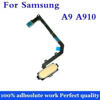 

10piece/lot Home Button Fingerprint Sensor Flex Cable For Samsung Galaxy A9 Pro A9 2016 A910 A9100 A910f