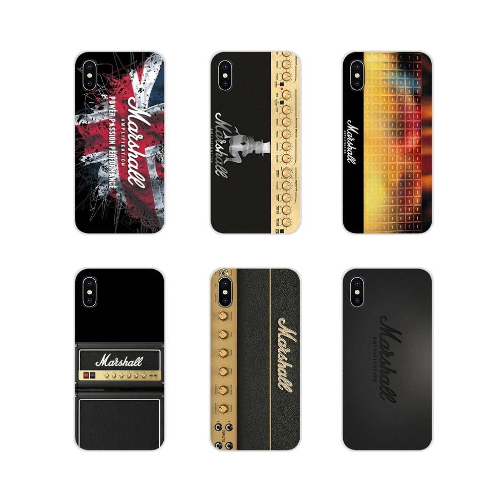

For Huawei P Smart Mate Honor 7A 7C 8C 8X 9 P10 P20 Lite Pro Plus fashion Guitar Amp Marshall Accessories Phone Cases Covers