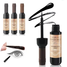 Бутылка вина, отшелушивающий крем для бровей, тату, ТИНТ, гель для бровей, водонепроницаемый, стойкий, Полупостоянный краситель, косметика, аксессуары для макияжа