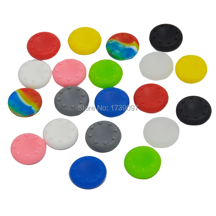 20 x Silicone Analog Controller Thumb Stick Grips Cap Cover for Sony Play Station 4 PS4 Game Accessories Replacement Par 