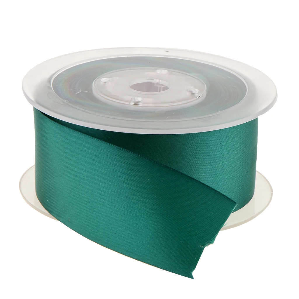 15 Meters Double Sided Polyester Satin Ribbon for Wedding Party Gift Wrapping Craft 38mm