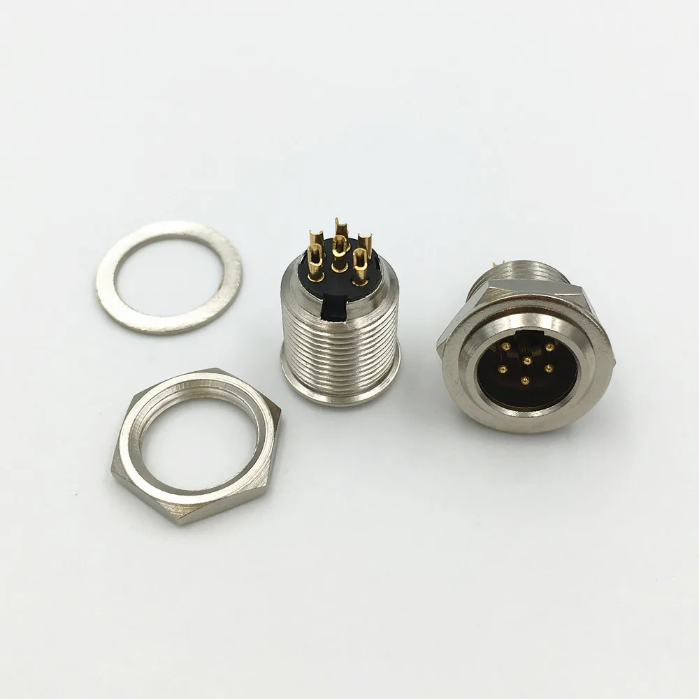 10 компл. Mini XLR 3 4 5 6 Pin Female Plug+ Male Socket Малый XLR Аудио Микрофон Разъем микрофон для пайки кабеля прямой