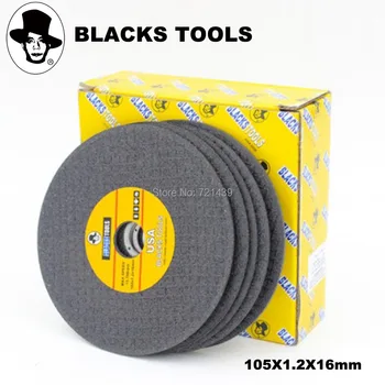 

1Pcs 105mm Blacks tools Abrasive cutting wheel Resin Grinding Wheel Cut Off Cutter Cutting Disc for Cutting Carbon/Stainless