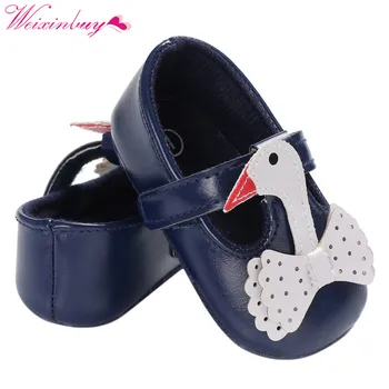 

Baby Girl Shoes Newborn Baby Shoes Cotton Soft Cartoon First Walkers Animal Bow Princess Baby Girl Shoes PU Cartoon