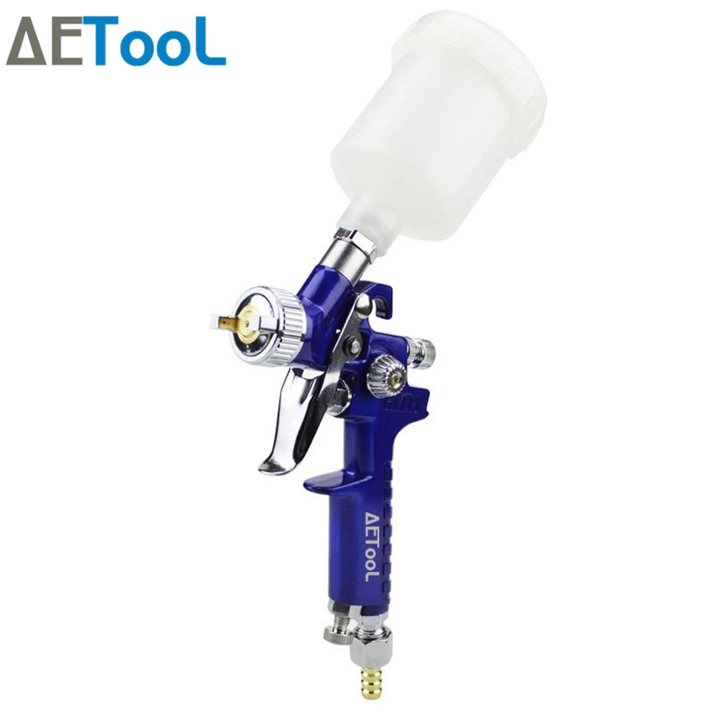 

AETool Professional HVLP Spray Gun 0.8mm/1.0mm Nozzle H-2000 Sprayer Paint Mini Spray Guns Airbrush for Painting Car Aerograph