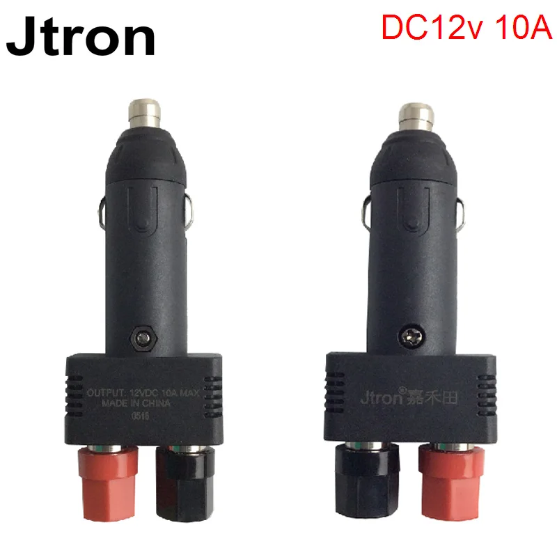 Jtron Dc12v 10a прикуриватель штекер с силовой проводкой кабель для автомобиля взять разъем питания