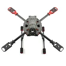 JMT J630 630mm Carbon Fiber 4-axis Foldable Rack Frame Kit High Landing Skid for DIY Quadcopter RC Drone цена JMT J630 630mm Carbon Fiber 4-axis Foldable Rack Frame Kit High Landing Skid for DIY Quadcopter RC Drone цены онлайн