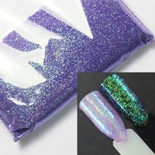 30 г~ 500 г, 0,2 мм переливчатая Радуга Разноцветные блестки порошки пыли для ногтей, Татто искусство, макияж