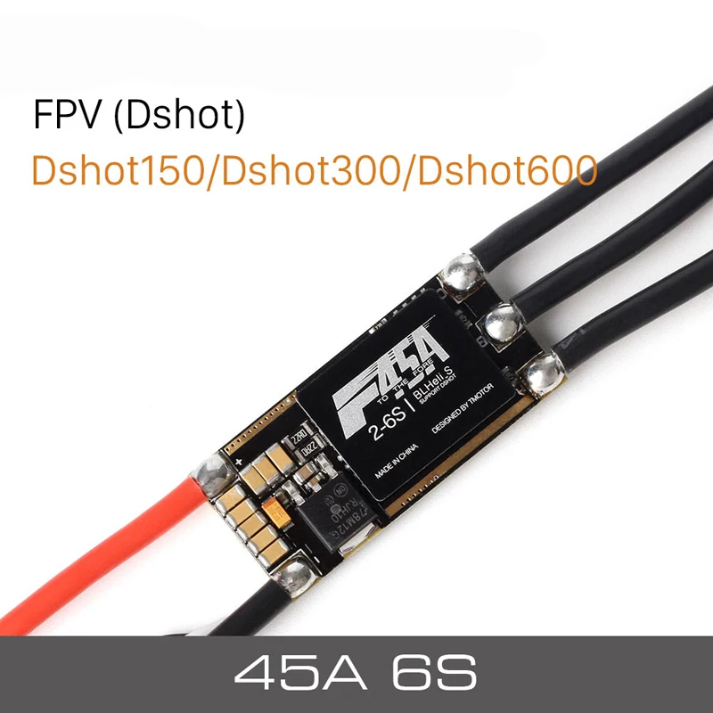 1 шт. T-MOTOR F45A 2-6S ESC F55A PRO 3-6S 4в1 32 бит электронный регулятор скорости w/5 В 2.0A BEC для RC FPV Дрон запчасти