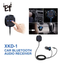 ET автомобильный аудиоприемник Bluetooth 4,0 приемник Музыка Аудио приемник адаптер AUX A2DP для 3,5 мм Динамик приемник Hands-free автомобильный комплект