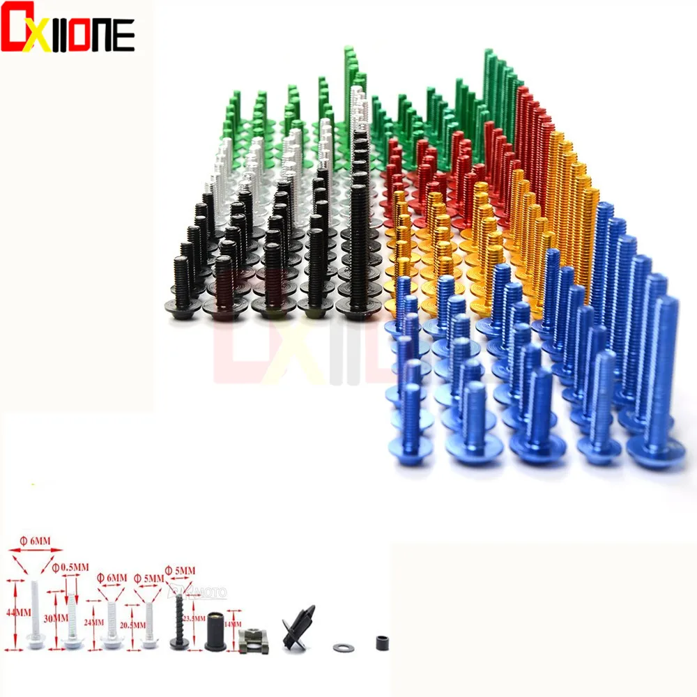 

Motorcycle Accessories aluminum Fairing Bolts For Kawasaki Z900 Z900RS/ Bajaj Pulsar 200 NS/200 RS/200/honda/BMN