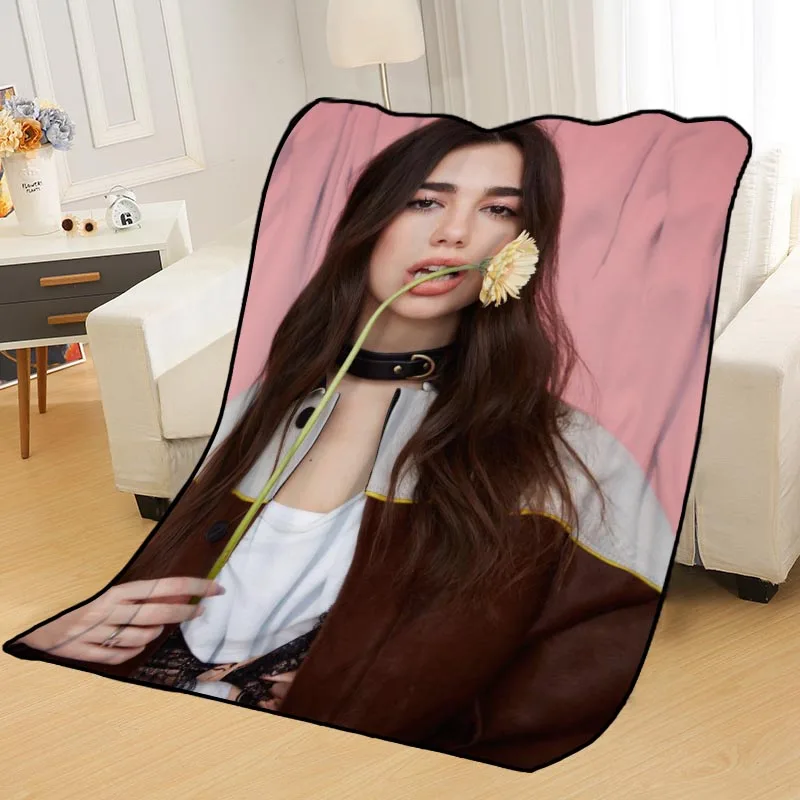 Одеяла на заказ Dua Lipa одеяла мягкие TR DIY ваша фотография Прямая поставка плед путешествия