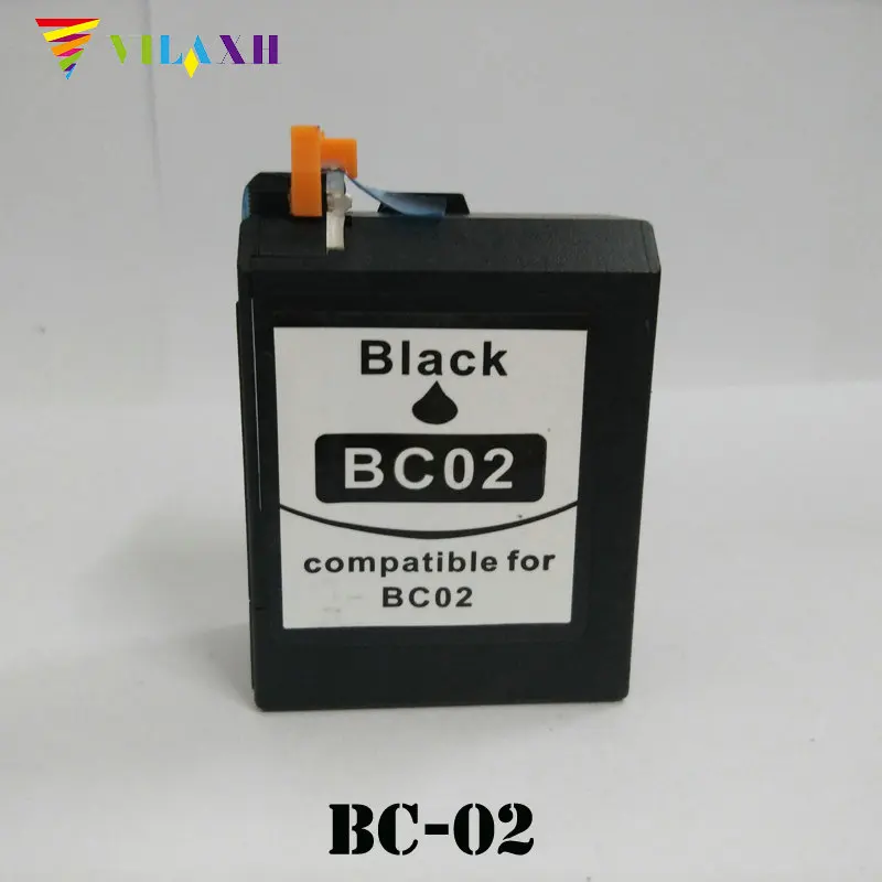 Vilaxh BC 02 для Canon BC02 чернильный картридж BJ 100 200 230 BJC 150 210 240 250 251 255 265SP 1000|ink for canon|cartridge