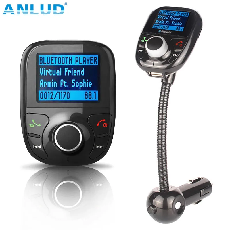 Universal Wireless Car MP3 Audio Player Bluetooth FM Transmitter With