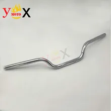 22 мм 7/" мотоцикл хром евро тяга Руль Ручка Бар для Honda GS750 Suzuki RM400 Z450 GSXR QUADSPORT VINSON LTA EIGER LTZ