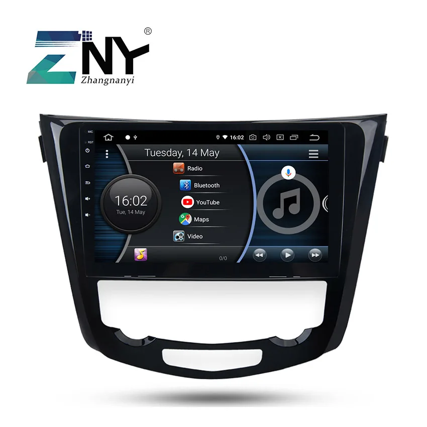 Perfect 10.2" IPS Android 9.0 Auto Radio For Nissan X-Trail Qashqai J10 J11 2014 2015 2016 2017 Car Stereo Audio DSP Free Backup Camera 0