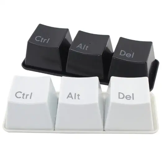 3 шт./компл. чашки клавиатура с поддоном Ctrl ALT дель кружка для чая кофе молока