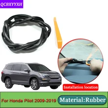 Автомобиль-Стайлинг для Honda Pilot 2009- анти-звуконепроницаемые не пропускающие шума пылезащитные прокладки для приборной панели автомобиля на лобовое стекло авто аксессуары