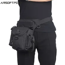 AIRSOFTPEAK Tactical Drop Leg Bag 1000D Nylon Waist Packs Military Thigh Packs Tool Bags For Motorcycle Outdoor Bike Cycling AIRSOFTPEAK Tactical Drop Leg Bag 1000D Nylon Waist Packs Military Thigh Packs Tool Bags For Motorcycle Outdoor Bike Cycling