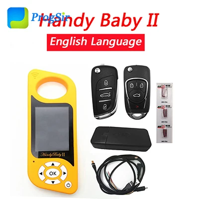 JMD Handy Baby II 2 английский испанский язык с функцией G и 96 бит 48 чип клон функция посылка поставляется с 3 шт. красный чип - Цвет: English Version