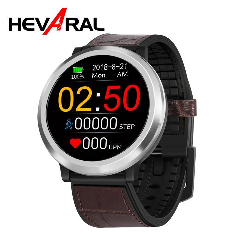 Hevaral Smart Watch 3D Dynamic UI GPS Android Smartwatch Heart Rate Blood Pressure Monitor Relogio IP67 Sports Pedometer For Men