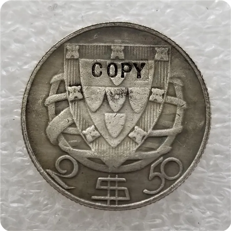 Португалия 2 $50 эскудо 1937 копия монет памятные монеты-копия медаль коллекционные