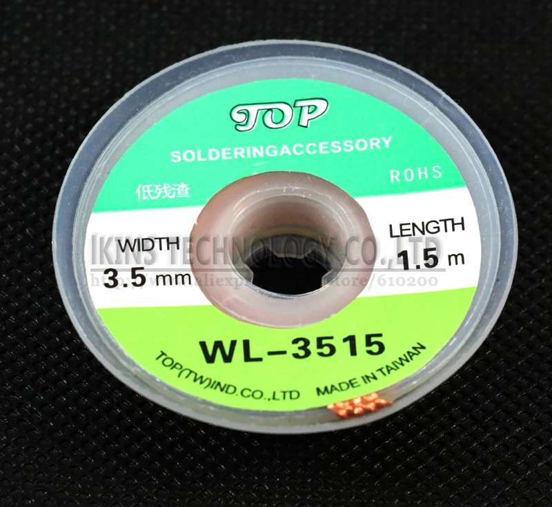 10 pcs/lot Brand WL 3515 BGA soldering wick Solder wick BGA Desoldering