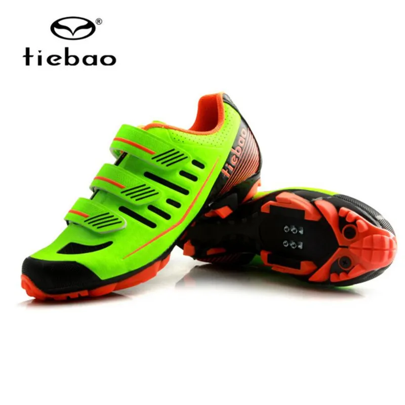 Tiebao Cycling Shoes Sapatilha Ciclismo MTB Men 2019 Cycle Sneakers Mountain bike Bicycle Racing Shoes outdoor superstar shoes