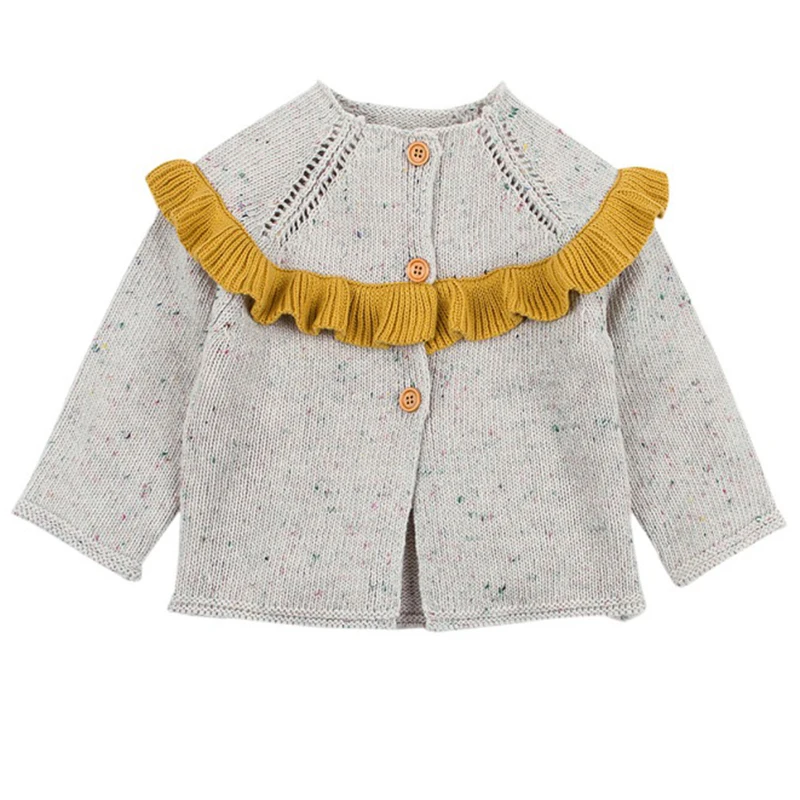 

Baby Sweater Newborn Girls Sweaters Cardigans Autumn Causal Toddler Long Sleeve Knitwear Jackets Spring Children's Knitted Coats
