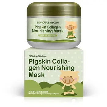 

Korean Collagen Pig Skin Face Mask 100g Anti Aging Cream Anti Wrinkle Magic Facial Mask Ageless Products Cosmetics