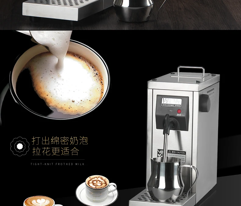 220v Commercial Stainless Steel Professional Fully Automatic 220v Commercial Stainless Steel Professional Fully Automatic Cleaning Milk Steamer Coffee Frother Electric Frothing In Maker Parts From Home