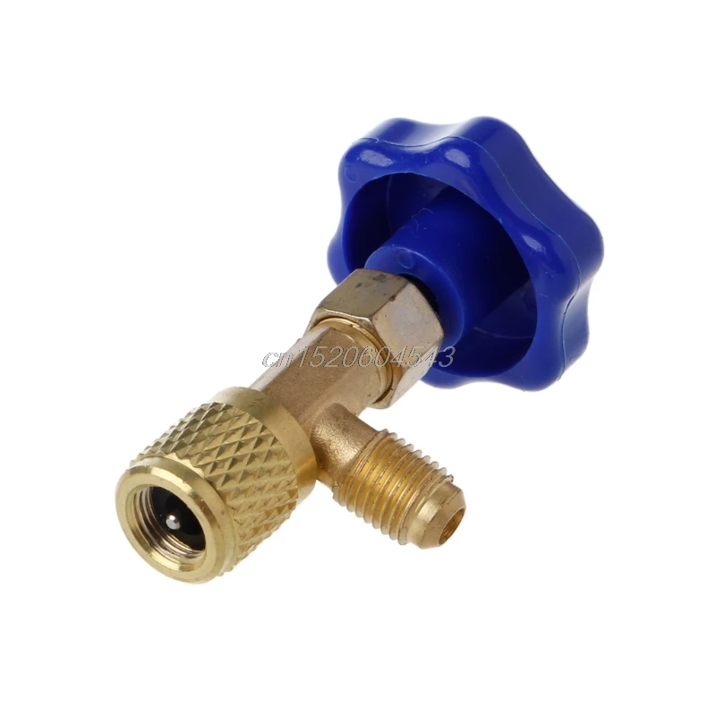 

Car styling 1/4 SAE Auto AC Can Tap Valve For R22 R134a R410A Gas Refrigerant R06 Whosale&DropShip