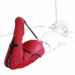 Красный романтический сексуальный секс-игрушки для пар Регулируемый БДСМ секс-бондаж сумка кожа эротические взрослые секс-товары Русалка