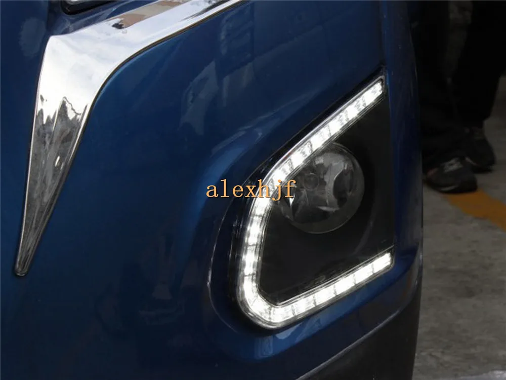 Король июле светодиодные дневные ходовые огни LED DRL с туман крышки лампы, светодиодные Противотуманные фары чехол для Шевроле Trax 2013~2016, Тип U версия Король июле светодиодные дневные ходовые огни LED DRL с туман крышки лампы, светодиодные Противотуманные фары чехол для Шевроле Trax 2013~2016, Тип U версия