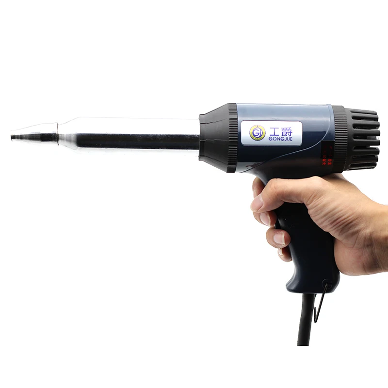 

Plastic Welding Torch 700W Power Tools Heat Gun Metal Shell with Temperature Adjustment Hot Air Soldering Gun Blower