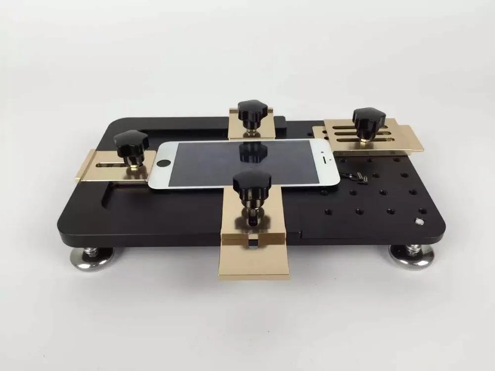 NEW arrive Black Universal Metal Mould Mobilephone LCD Screen Mold Jig Holder Clamp