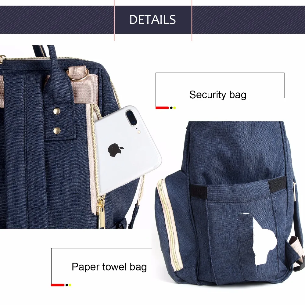 Сумка для детских подгузников, сумка для мам, сумка для подгузников для мам, многофункциональная водонепроницаемая сумка для мам, сумка для коляски