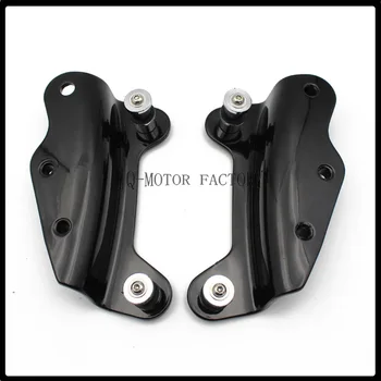 

Chrome/Black Sissy Bar 4 Point Docking Hardware Kits for Luggage Rack Backrest For Harley Touring Electra Street Glide Road King
