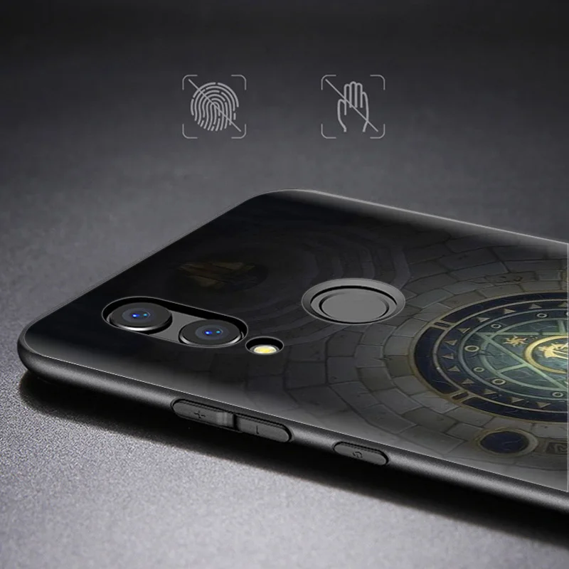 Черный силиконовый чехол для huawei P30 P20 P10 mate 20 10 Nova 5 5i Lite Pro P Smart+ Z Shell Wows World of Warcrafts