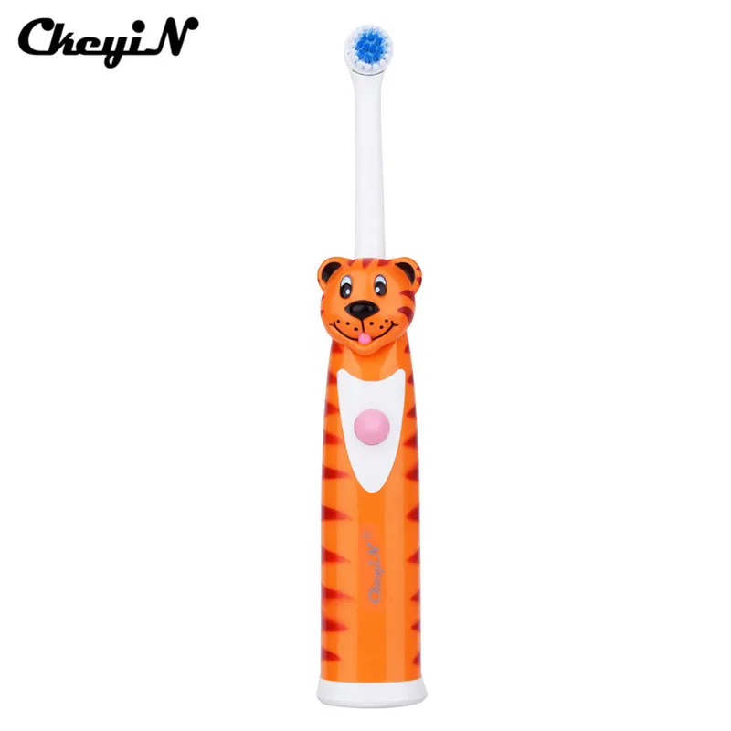 

CkeyiN Ultrasonic Sonic Electric Toothbrush Battery Operated Tooth Brush+2Pcs Replacement Head Teeth Whitening Stain Remover 45