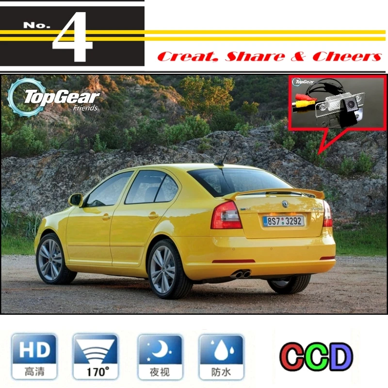 

Car Camera For Skoda Octavia 1U MK1 1Z Laura MK2 1996~2014 High Quality Rear View Back Up Camera For PAL / NTSC | CCD + RCA