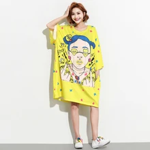 Хипстерская летняя новая модная одежда, жёлтые футболки с принтом, новинка, крутые футболки с открытым средним пальцем, большие размеры