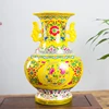 Jingdezhen Antique Ancient Enamel Chinese Ceramic Flower Vase Home Office Decorative Porcelain Vases 2