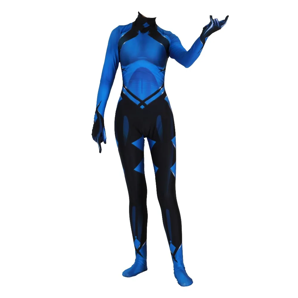 Японского аниме 3D для женщин DARLING в FRANXX 001 klaxosaur принцесса косплэй костюм Zentai Боди