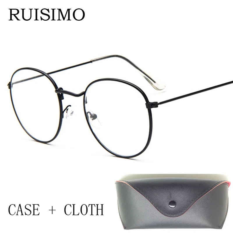 

retro Vintage Eyewear Frame Myopia Glasses Clear Lens Women Spectacle Frame Men Eyeglasses Optical Glasses Frame Male Lunette